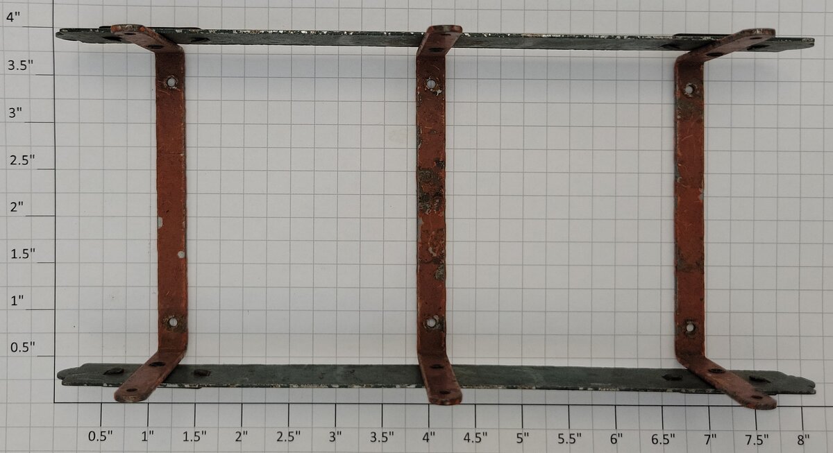 American Flyer 4022-7 Standard Gauge Machinery Flatcar Top Frame w/ Nameplates