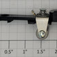 Weaver P709-2 O Gauge Plastic Non-Operating Coupler with Roller Collector