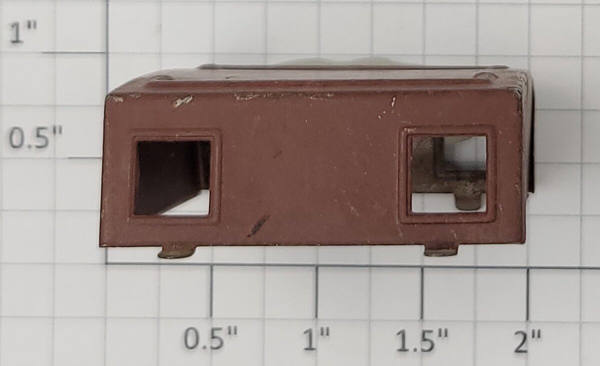 Lionel 2457-2 N5 Pennsylvania Metal Caboose Brown Cupola Roof