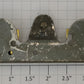 American Flyer 4021-10 Wide Gauge Gray Coupler Receiver Bracket w/ Brass Steps