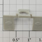 S-Helper 654-03-02 Trailer Unpainted Plastic Mud Flap