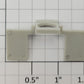 S-Helper 654-03-02 Trailer Unpainted Plastic Mud Flap