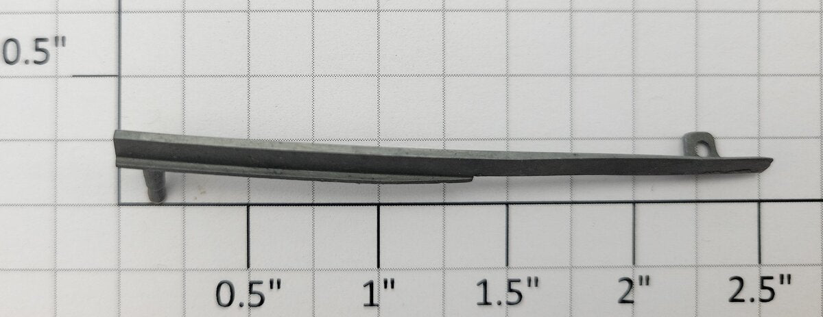 S-Helper 659-15-02 Zinc Left Curve Point Rail