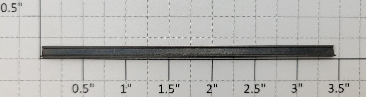 S-Helper 659-M035 Metal Straight Rail
