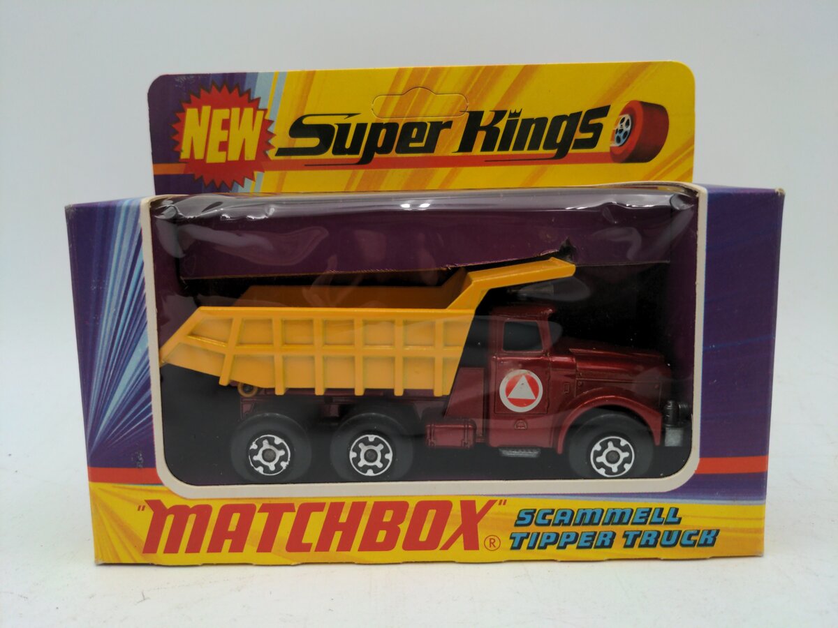 Matchbox K-19 6 Wheeled Sand Tipping Truck