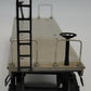 Lionel 2419-2 Cast Gray Wrecker Caboose Frame w/ Operating Coupler & Plain Truck