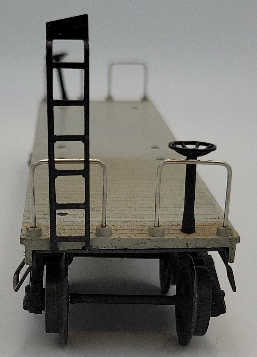 Lionel 2419-2 Cast Gray Wrecker Caboose Frame w/ Operating Coupler & Plain Truck