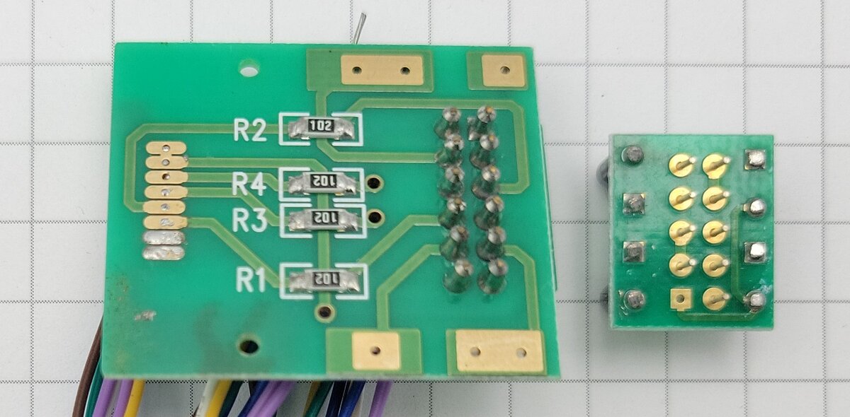 S-Helper SHS-01634 Diesel Switcher LED Socket Set PCB Circuit Board