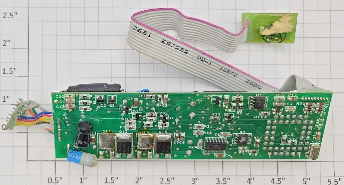 Dallee 01200 F3 A-Unit LocoMatic AC/DC Sound Circuit Board