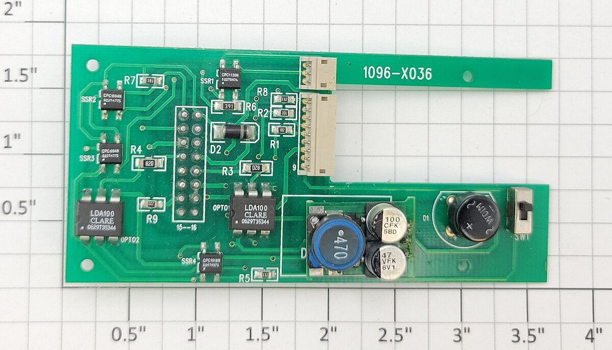 Acme 1096-X036 DCC Interface PCB Circuit Board Only