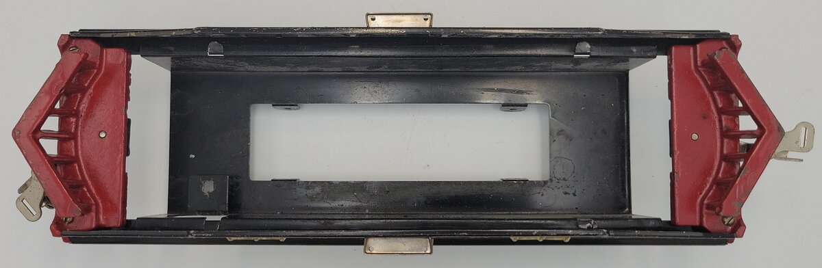 Lionel 318-4 Prewar Standard Electric Loco Frame w/ Cowcatchers & Brass Trim
