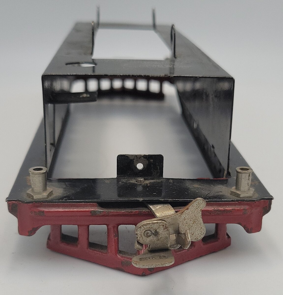 Lionel 318-4 Prewar Standard Electric Loco Frame w/ Cowcatchers & Brass Trim