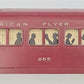 American Flyer PA10089X Red Passenger Car Shell with Silhouette #955