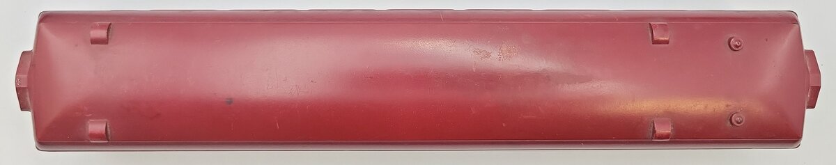 American Flyer PA10089X Red Passenger Car Shell with Silhouette #955