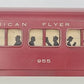 American Flyer PA10089X Red Passenger Car Shell with Silhouette #955