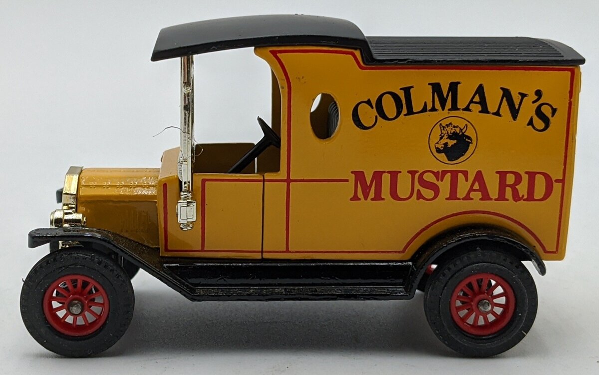 Matchbox Y-12 35:1 Models of Yesteryear Colman's Mustard 1912 Ford Model T