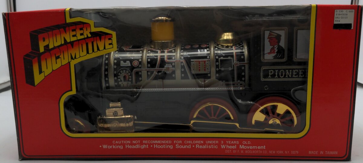 New Bright 05101 G Scale Bump-N-Go Pioneer Locomotive