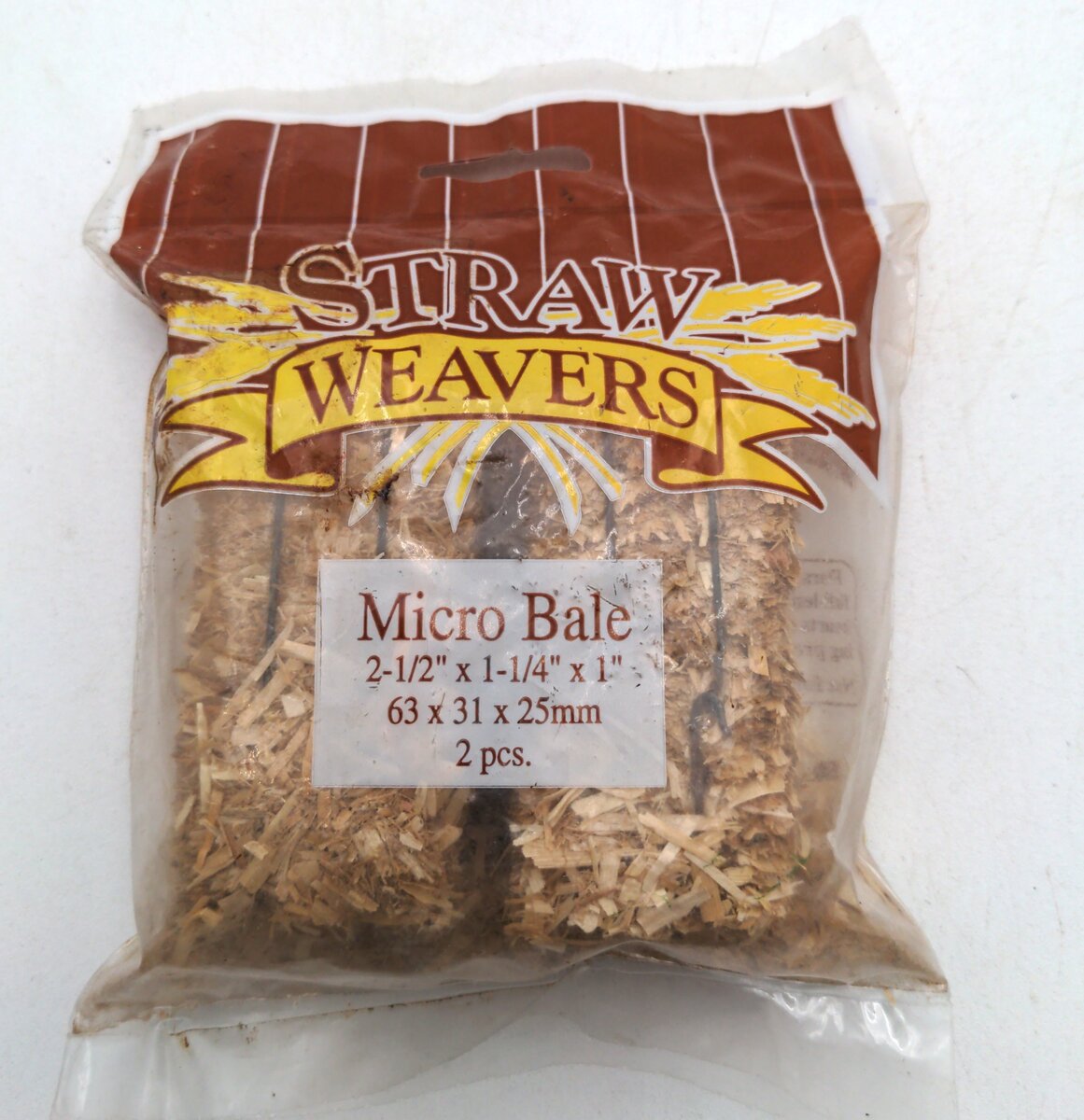 Floracraft Straw Weavers Micro Bale 2 pcs