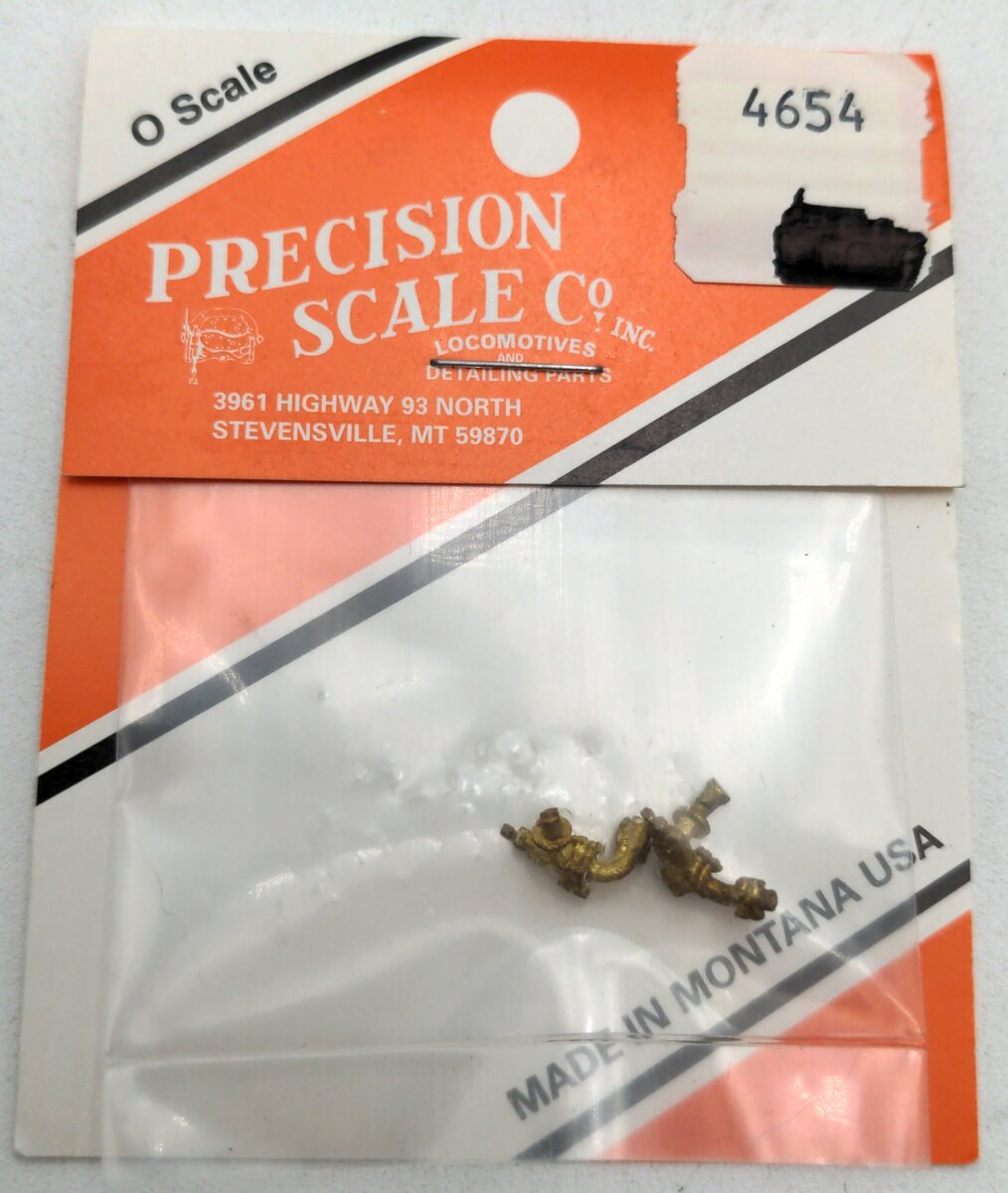 Precision Scale Co. 4654 O Valves w/90 Degree Elbow Hancock Style