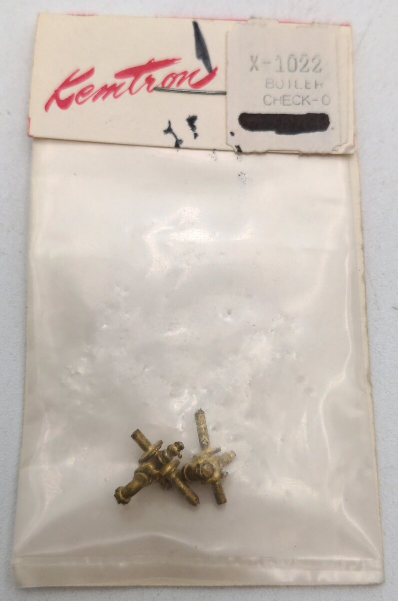 Kemtron X-1022 O Scale Boiler Check Valve