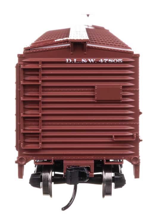 Walthers 910-41053 HO DLW 40' Steel Boxcar with Murphy Ends Ready to Run #47968