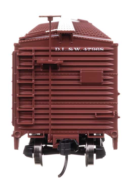Walthers 910-41051 HO DLW 40' Steel Boxcar with Murphy Ends Ready to Run #47707