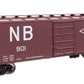 Walthers 910-41063 HO NB 40' Steel Boxcar with Murphy Ends Ready to Run #901