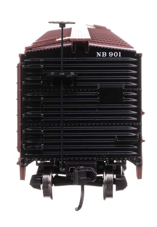 Walthers 910-41063 HO NB 40' Steel Boxcar with Murphy Ends Ready to Run #901