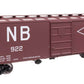 Walthers 910-41064 HO NB 40' Steel Boxcar with Murphy Ends Ready to Run #922