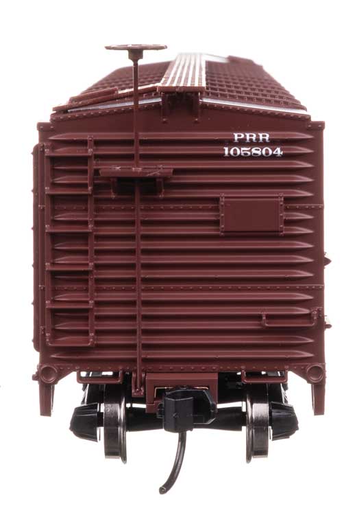 Walthers 910-41067 HO PRR 40' Steel Boxcar with Murphy Ends Ready to Run #105804