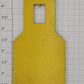 Lionel 97-17 Yellow Coal Loader House Panel with Some Rust