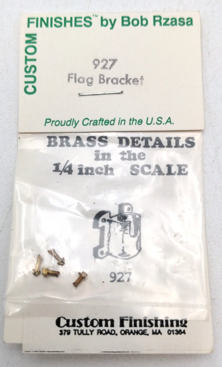 Custom Finishing 927 HO Scale Flag Bracket