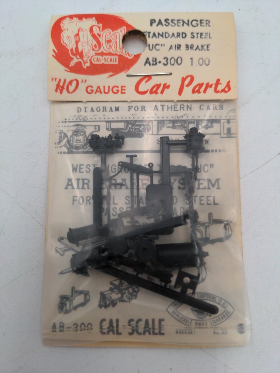 Cal Scale AB-300 HO Passenger Standard Steel 