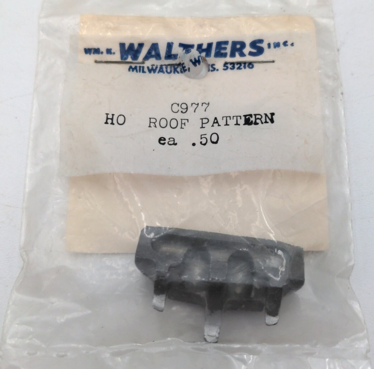 Walthers C977 Roof Pattern