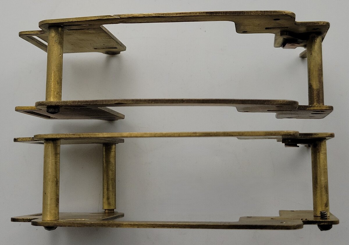 Lionel E-390E-6X Standard Brass Pendulum Electric Reverse Unit Frame (Bag of 2)
