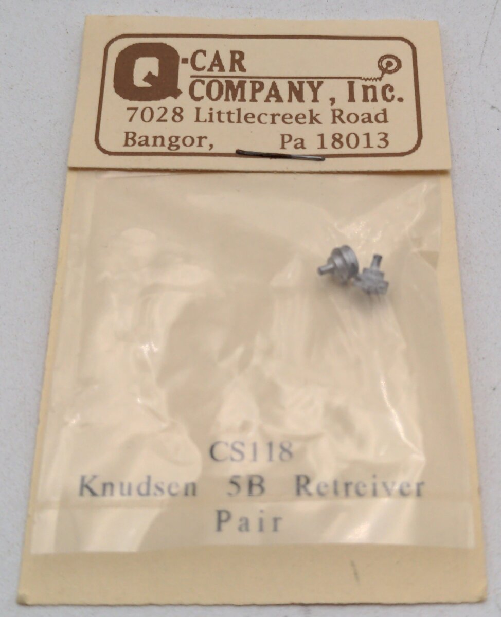 Q-Car Company CS118O Scale Knudsen 5B Retriever Pair