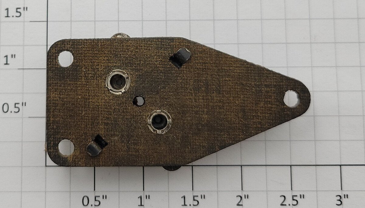 Lionel WS-66 Fiber Whistle Brush Plate