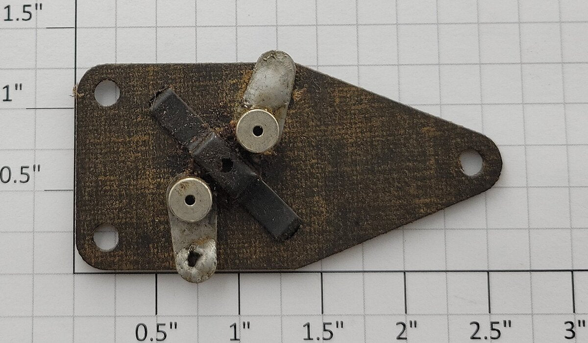 Lionel WS-66 Fiber Whistle Brush Plate