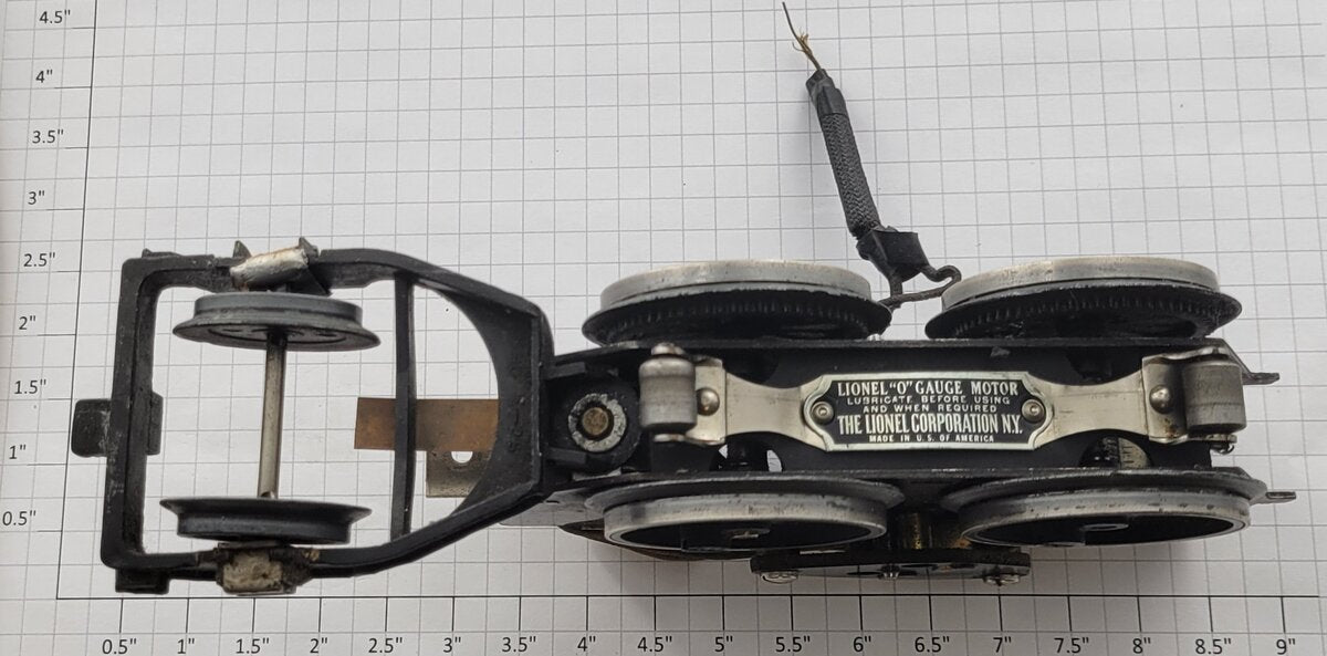 Lionel 250E-76 Hiawatha Motor Assembly with Trailing Truck