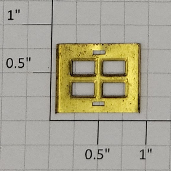 Lionel 517-3 Brass Caboose Window