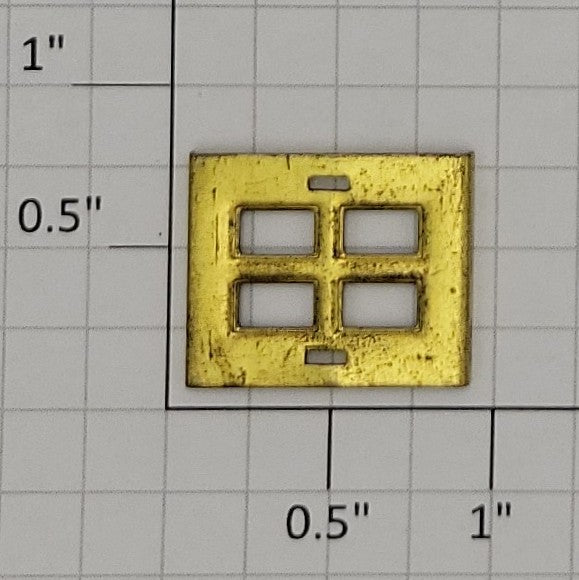 Lionel 517-3 Brass Caboose Window