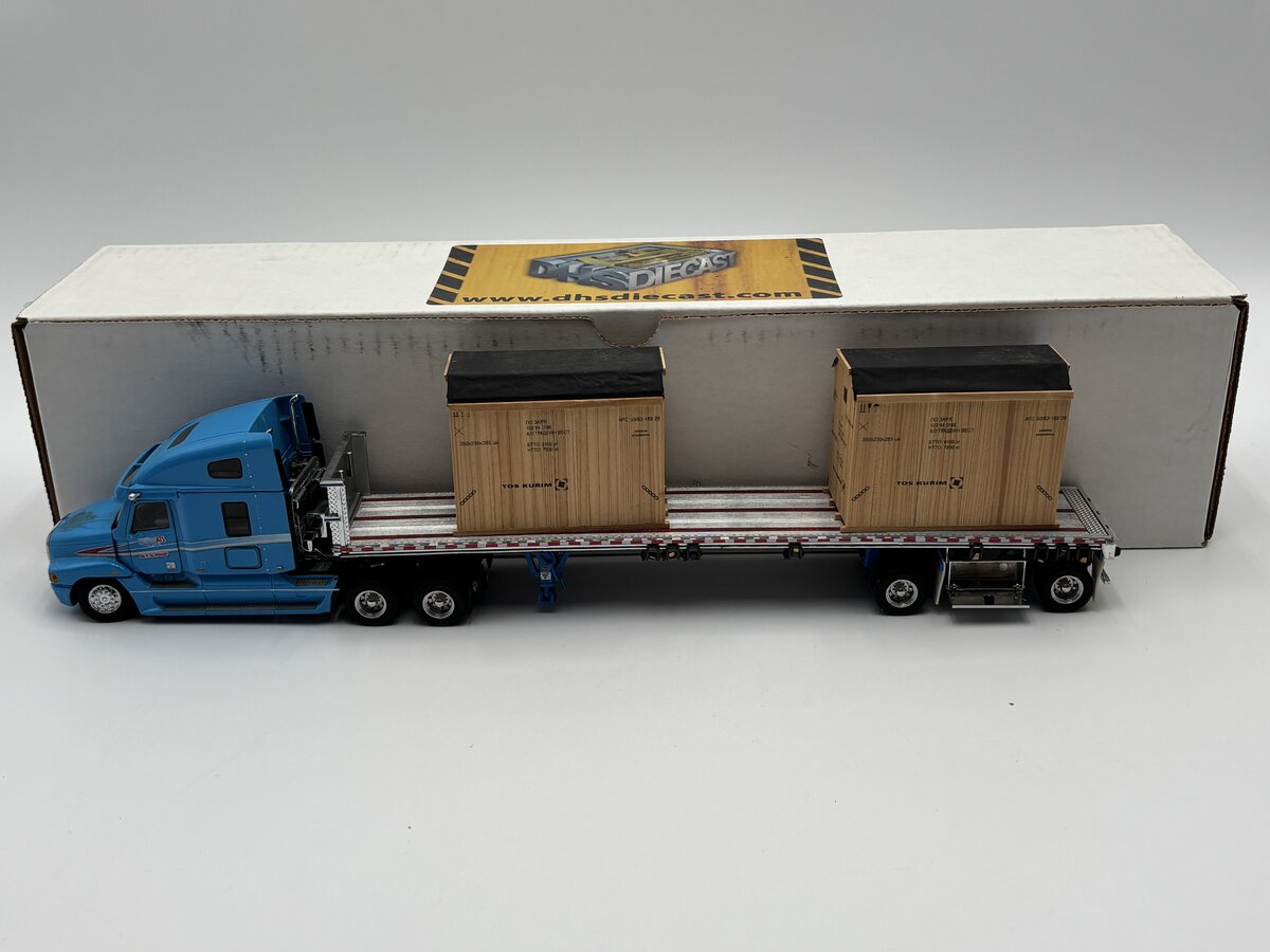 Sword Models 1:50 Scale ATS Freightliner Tractor w/East Flatbed & Shed Load