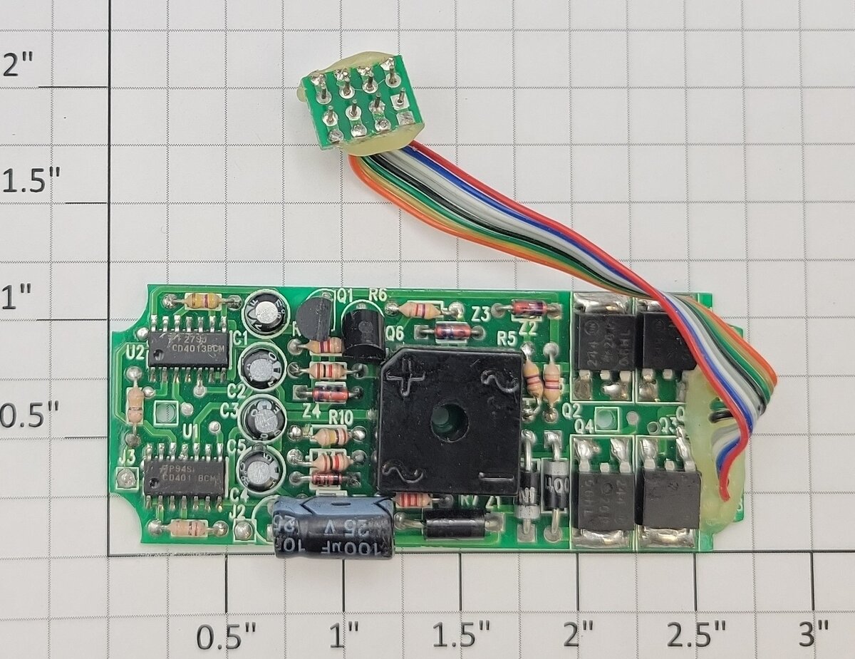 S-Helper 662-X002R1 Switcher AC/DC 8-Pin Reverse Unit PCB Circuit Board