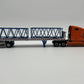 Sword Models 1:50 Scale Schneider Freightliner w/Flatbed Trailer & Boom Sections