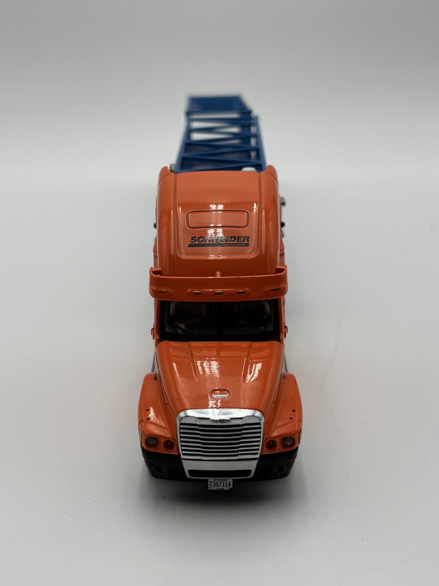 Sword Models 1:50 Scale Schneider Freightliner w/Flatbed Trailer & Boom Sections