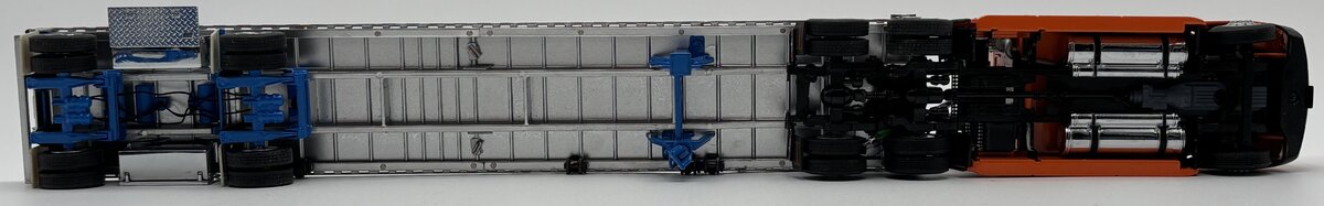 Sword Models 1:50 Scale Schneider Freightliner w/Flatbed Trailer & Boom Sections