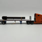 Sword Models 1:50 Scale Schneider Freightliner w/Flatbed & Steel Pipe Load