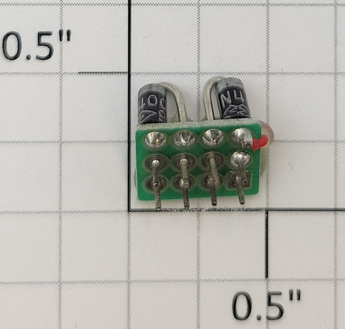 S-Helper DCP-RSW1 Switcher Reverse Wired DC Shorting Plug Circuit Board PCB