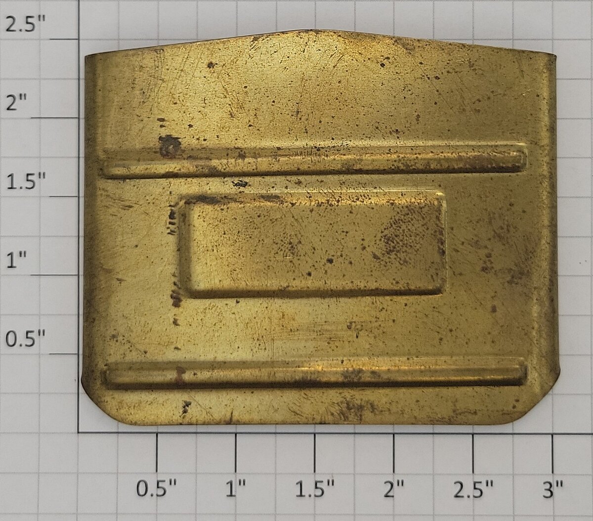 Lionel 261-44 Brass Steam Locomotive Rear Cab Roof