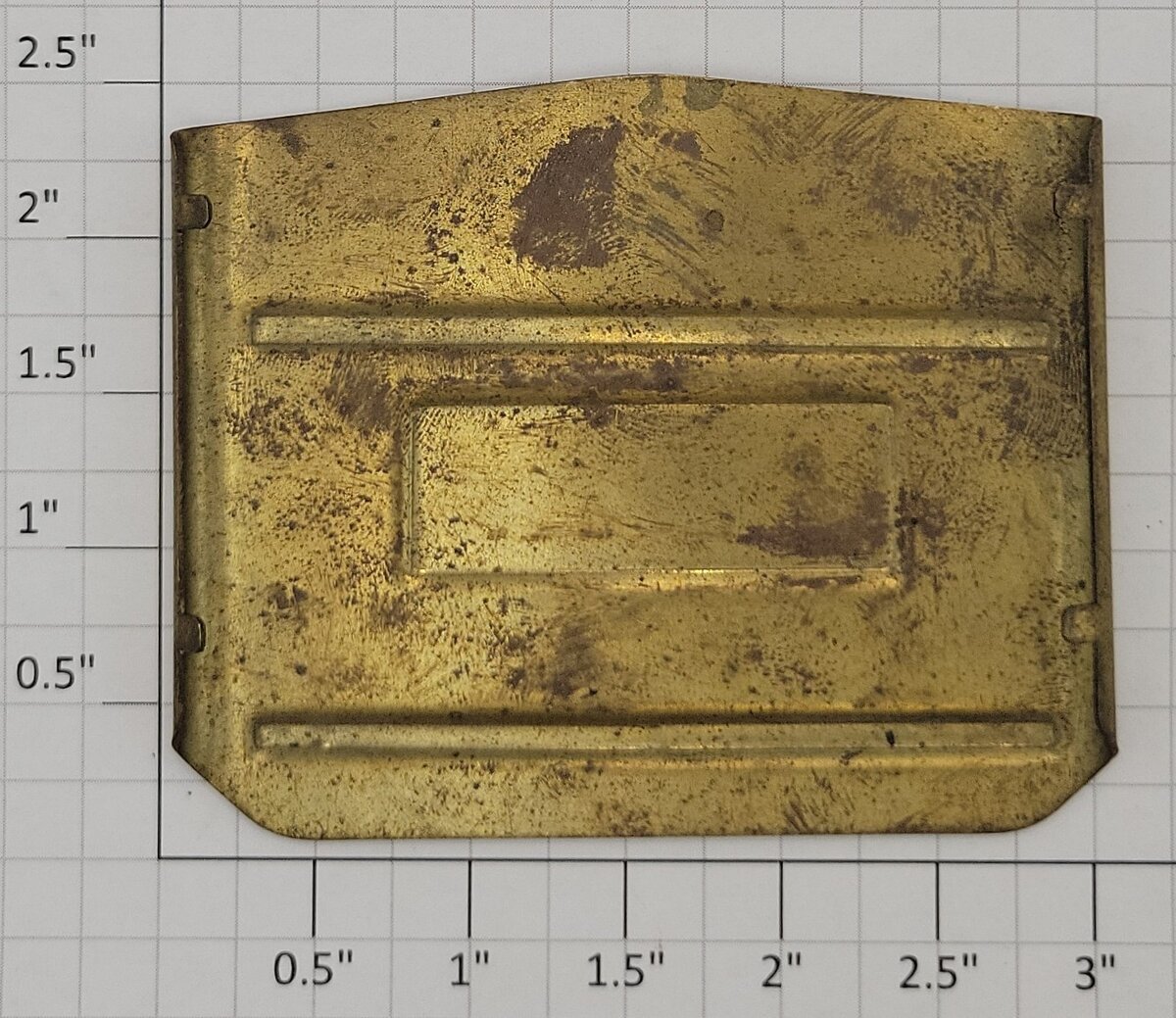 Lionel 261-44 Brass Steam Locomotive Rear Cab Roof